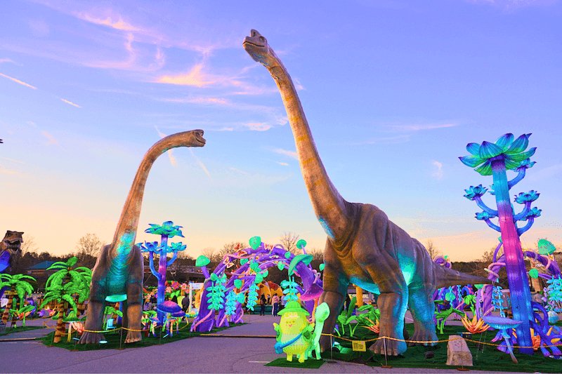 LuminoCity Dino Safari - Freehold Raceway Mall, New Jersey | 2026
